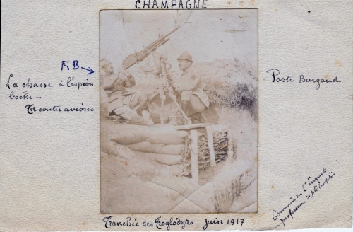 première guerre mondiale,tranchées,champagne,1914-1918